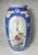 Japanese Signed Blue and White Porcelain Vase, Taisho Era For Sale - Image 10 of 16