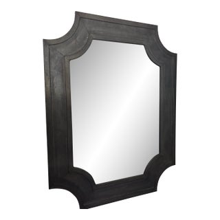 Large Clipped Corner Zinc Ta Lorton Vincent Mirror For Sale