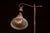 Art Nouveau Early 20th Century Art Nouveau Ball Joint Bridge Arm Lamp With Blue Floral Lamp For Sale - Image 3 of 6