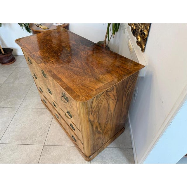 Biedermeier Writing Desk in Veneer For Sale - Image 18 of 18