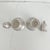 Matching pair set of sterling silver salt and pepper shakers, marked “National Sterling Weighted, Pat. No 2646954” ....