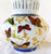 Traditional Formalities by Baum Brothers Pierced Butterfly Gold Trim Porcelain Vase For Sale - Image 3 of 8