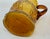Glass Vintage Mid Century Morgancetown Crinkled Amber Glass Pitcher and Ice Bucket Set For Sale - Image 7 of 9
