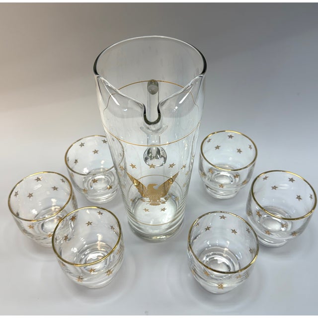 Vintage Bicentenial Barware Set - Set of 7 For Sale - Image 10 of 10