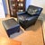 Contemporary Hancock & Moore Leather Black Leather Chair For Sale - Image 3 of 7