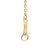 Tiffany & Co. Elsa Peretti 18k Yellow Gold 16mm Open Heart Pendant Necklace For Sale In Houston - Image 6 of 10