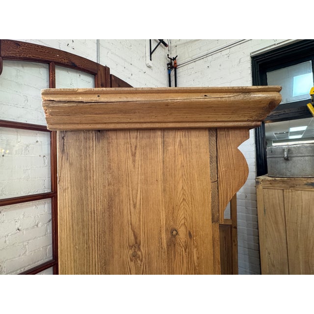 1900-1909 Pine Bookcase With Drawer For Sale - Image 10 of 12