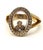 Chopard Happy Diamond 3P Moving Diamond 18k YG Yellow Gold Ring Size 5.75 US For Sale - Image 15 of 18