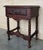Mid 20th Century Pair of Spanish Carved Nightstands with Drawer and low crest For Sale - Image 16 of 18