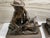 Pair 19th Century Austrian Bronze Hunter Sculptures For Sale - Image 4 of 12