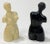 Vintage Resin Female Form Salt and Pepper Shakers, a Pair For Sale - Image 4 of 8
