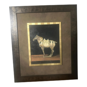 1990s Regal Steed – Framed Horse Portrait