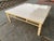 McGuire McGuire Furniture Vintage Mid Century Modern Bamboo Limestone Coffee Cocktail Table For Sale - Image 4 of 18