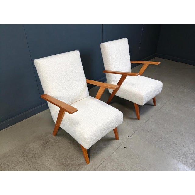 Mid-Century Dutch Armchairs, 1960s, Set of 2 For Sale - Image 13 of 17
