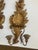 1940s Italian Baroque Carved Gilt Wood Wall Sconces - A Pair For Sale - Image 5 of 11