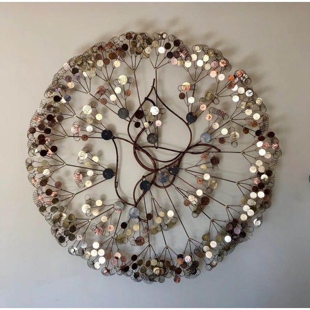 Curtis Jere 'Raindrops' Wall Art Sculpture For Sale - Image 11 of 11