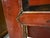 Early 20th Century Early 20th Century Chinese Red-Lacquer Carved Wood Armoire With Hand painted Panels For Sale - Image 5 of 12