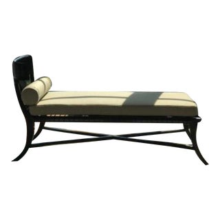 Robsjohn Gibbings Style Klismos Chaise For Sale