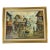 Vintage A. D. Muklas Original Indonesian Street Oil Painting For Sale
