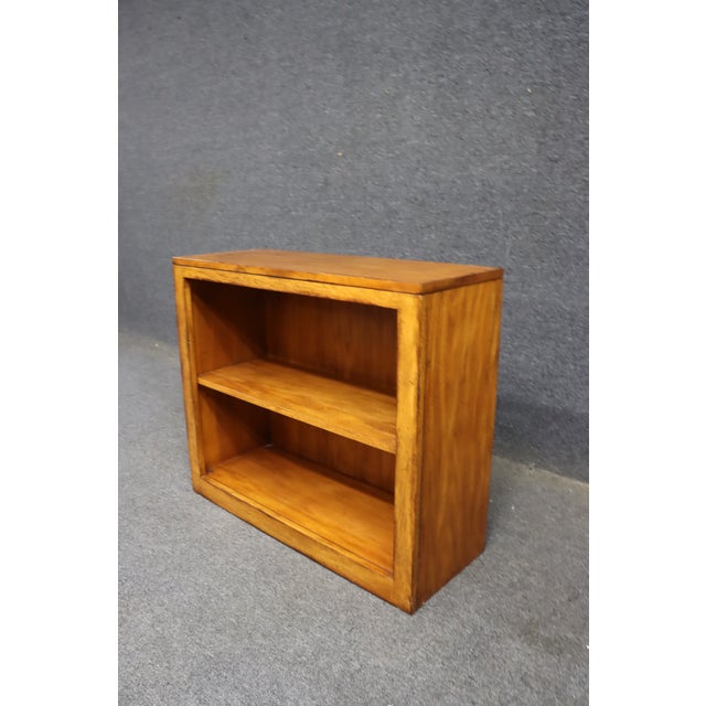Ethan Allen Ethan Allen Cherry Low Bookcase For Sale - Image 4 of 10
