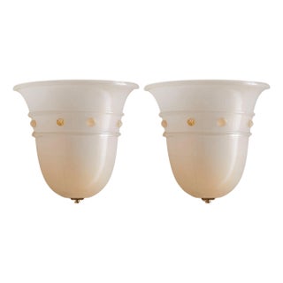 1980s Modern Barovier & Toso 'Empire' Murano Glass Sconce For Sale
