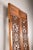 Pair of Antique Chinese Carved Elm Lattice Screens with Figural Motifs For Sale - Image 4 of 18