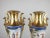 Ceramic Empire Vases in Polychrome Porcelain For Sale - Image 7 of 11