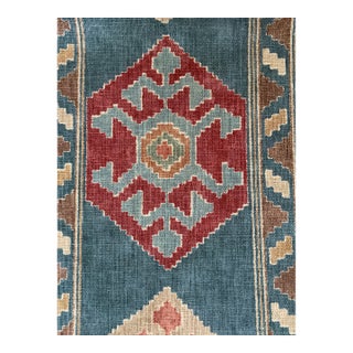 2 1/2 Yard Lee Jofa / Mulberry Home Nomad Kilim Stripe Upholstery Fabric For Sale