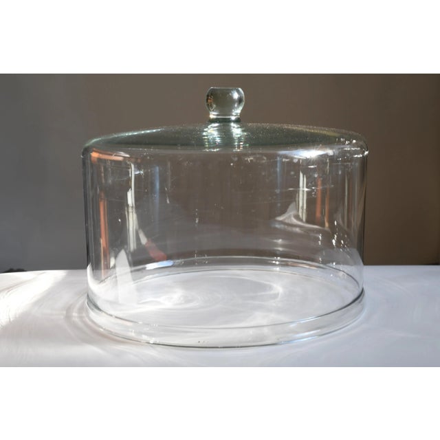 Early 20th Century French Patisserie Cake Stand Cheese Cover Bell For Sale In Washington DC - Image 6 of 13