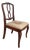 Queen Anne Style Side Chair With Needlepoint Seat For Sale