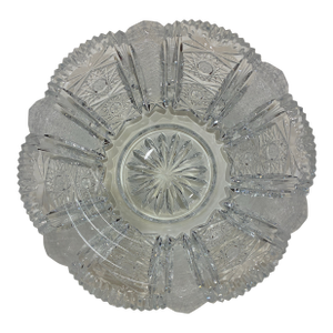 Cut Lead Crystal Bowl