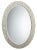 Modern Jamie Young Oval Mother-of-Pearl Mirror For Sale - Image 3 of 3