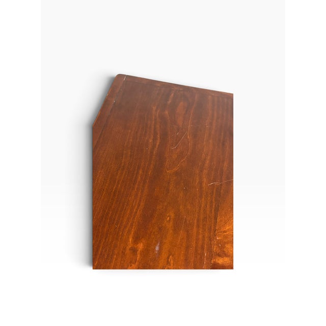 Ralph Lauren Walnut Side Table For Sale In Philadelphia - Image 6 of 8