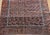 19th Century Turkmen Yomut Area Rug in Allover Geometric Pattern in Dark Red, Brown, French Blue For Sale - Image 16 of 18