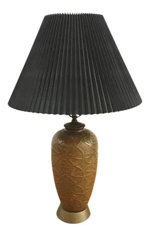 Table Lamp With Black Shade