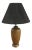 Vintage Cast Metal Table Lamp For Sale