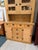 Antique Mexican Pine Wood Step Back Hutch For Sale - Image 4 of 12