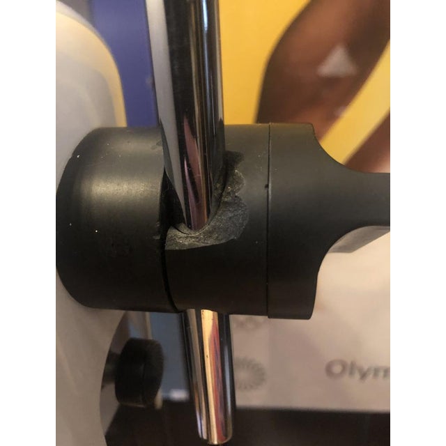 Large White Coupé Arc 3320 Lamp by Joe Colombo for Oluce, 1960s For Sale - Image 6 of 10