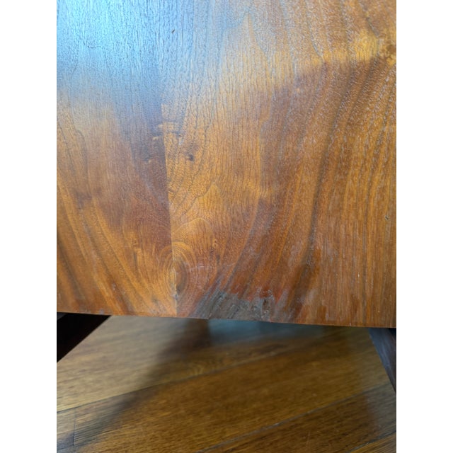 1960s Mid Century Modern Walnut Kipp Stewart for Drexel Declaration Nightstand For Sale - Image 16 of 18
