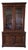 1900-1909 Monumental English Edwardian Mahogany Library Bookcase Cabinet For Sale