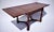 Wood Antique Jamestown Lounge Feudal Oak Jacobean Refectory Trestle Dining Table For Sale - Image 7 of 12