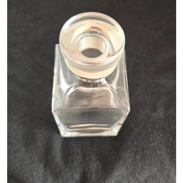 Sterling Silver Mounted Cut Glass Decanter from James Dixon & Sons, 2001 For Sale - Image 4 of 18