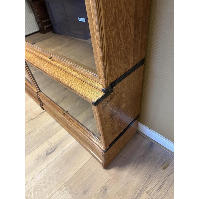 Large Display Bookcase from Globe Wernicke, 1890s, Set of 24 For Sale - Image 5 of 16