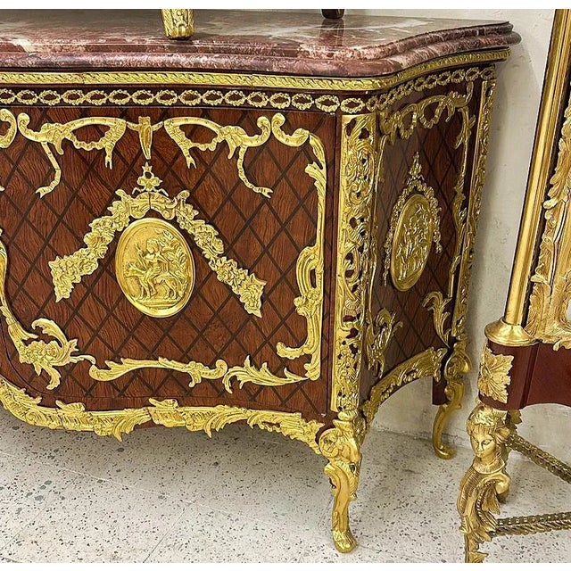 French French Louis XVI Style Commode For Sale - Image 3 of 4