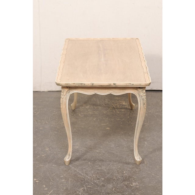 Wood Louis XV Style Coffee Table, Mid 20th C. For Sale - Image 7 of 12