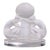 René Lalique Deux Figurines Menu Holder For Sale
