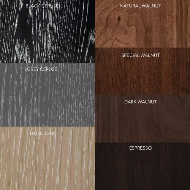 Stamford Modern's Stacked Bedside Tables in Black Ceruse - a Pair For Sale - Image 9 of 9