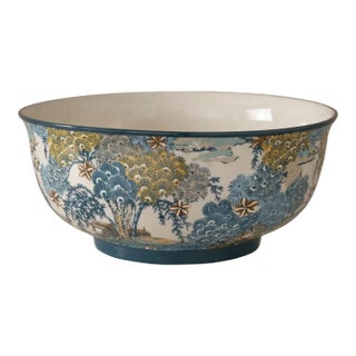 Scalamandre Maison by Port 68 Sea Of Trees Bowl For Sale