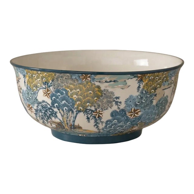 Scalamandre Maison by Port 68 Sea Of Trees Bowl For Sale