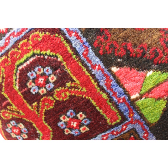 Textile Turkish Decorative Pillow Cover - 19"x19" For Sale - Image 7 of 12